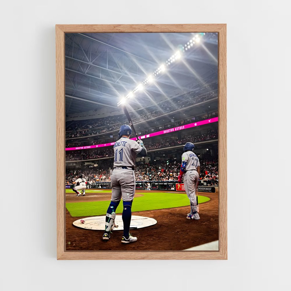 Poster Home Run Drama – affiche Baseball (vue 4)
